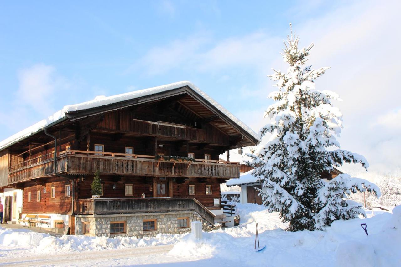 Ferienhaus Weberhof Reith im Alpbachtal Eksteriør billede